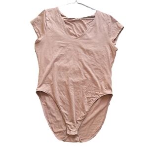 Blush Colored Body Suit Old Navy Stretchy